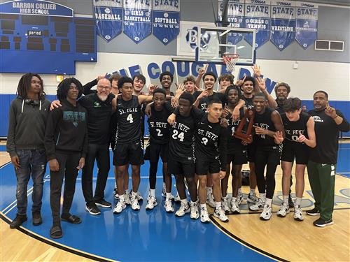 St. Pete High Basketball Team